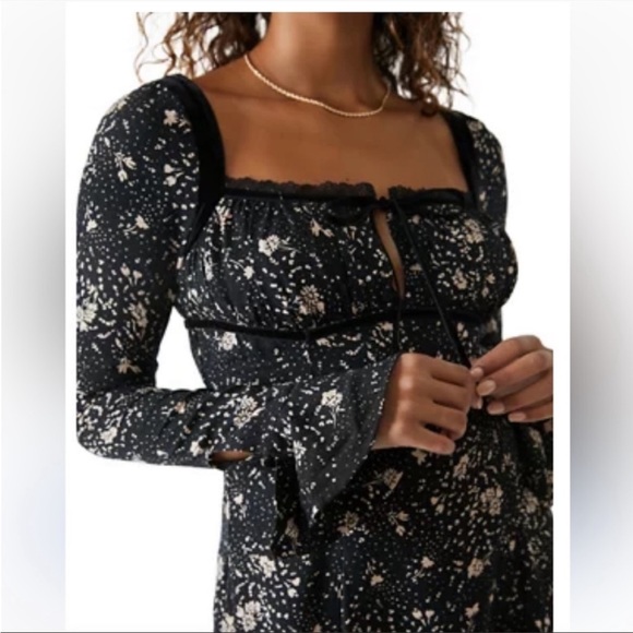 NWT FREE PEOPLE Tess Mini Dress - Picture 9 of 12